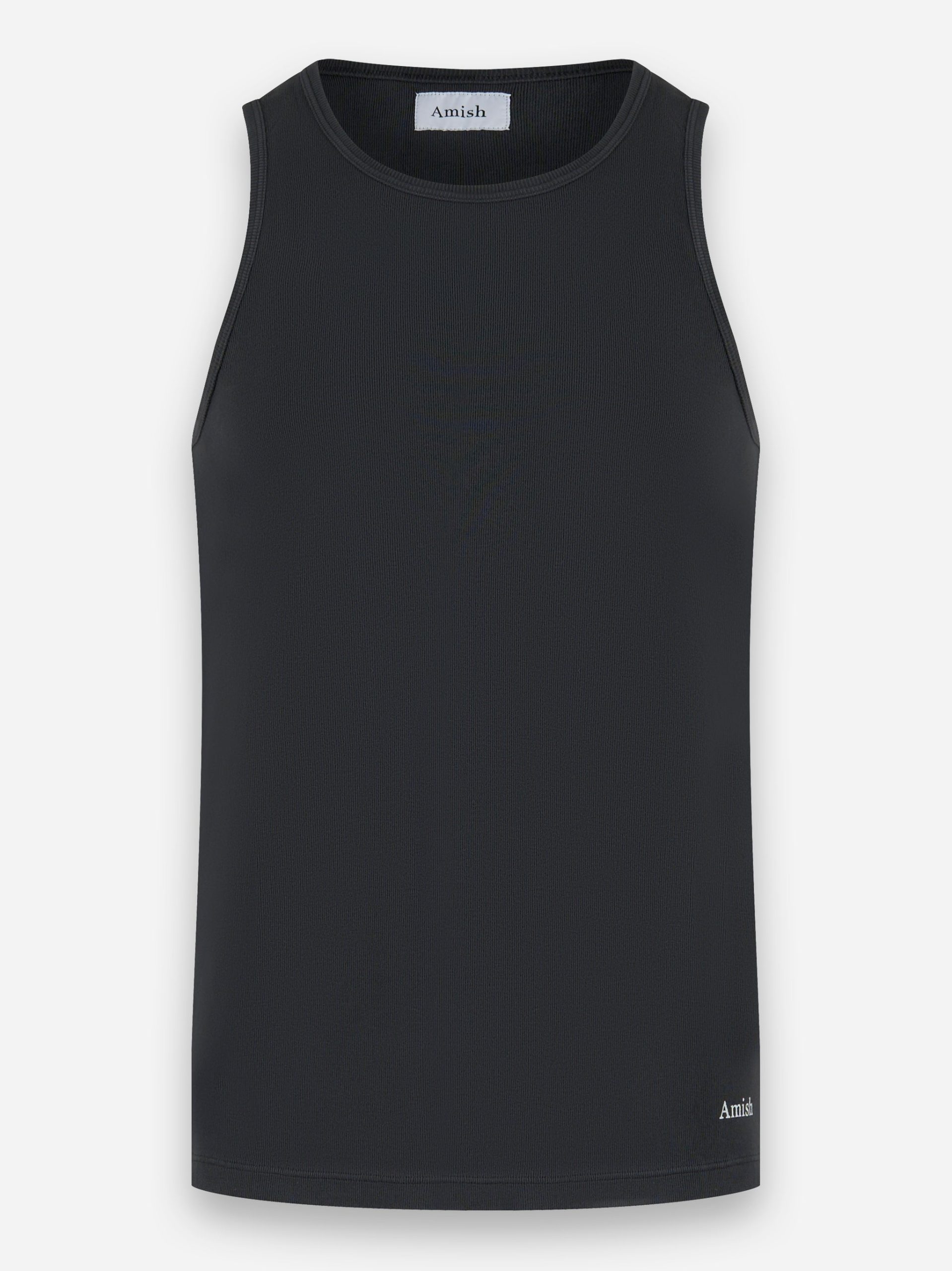 Tank top in cotone Grigio
