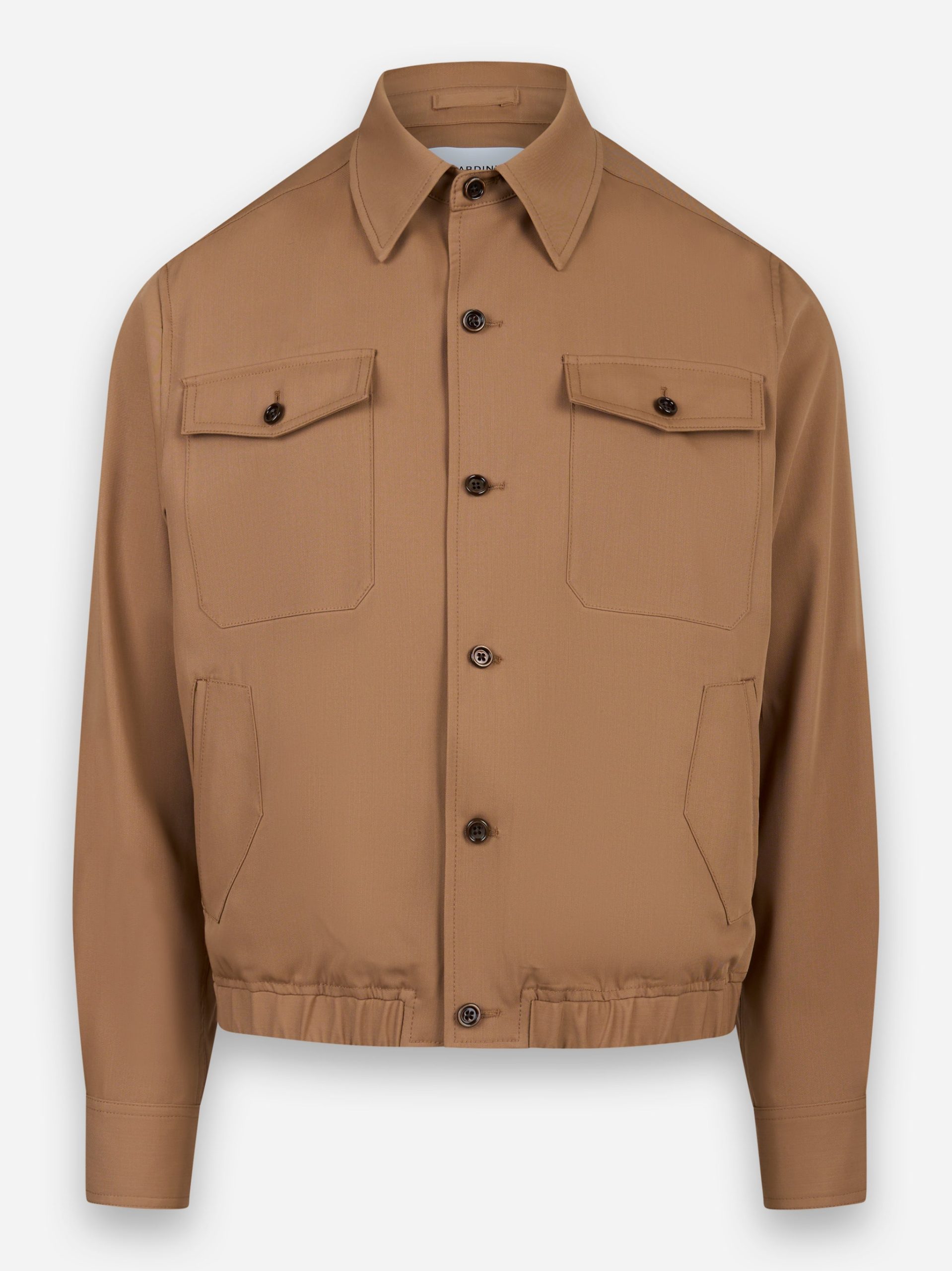 Bomber in lana Beige