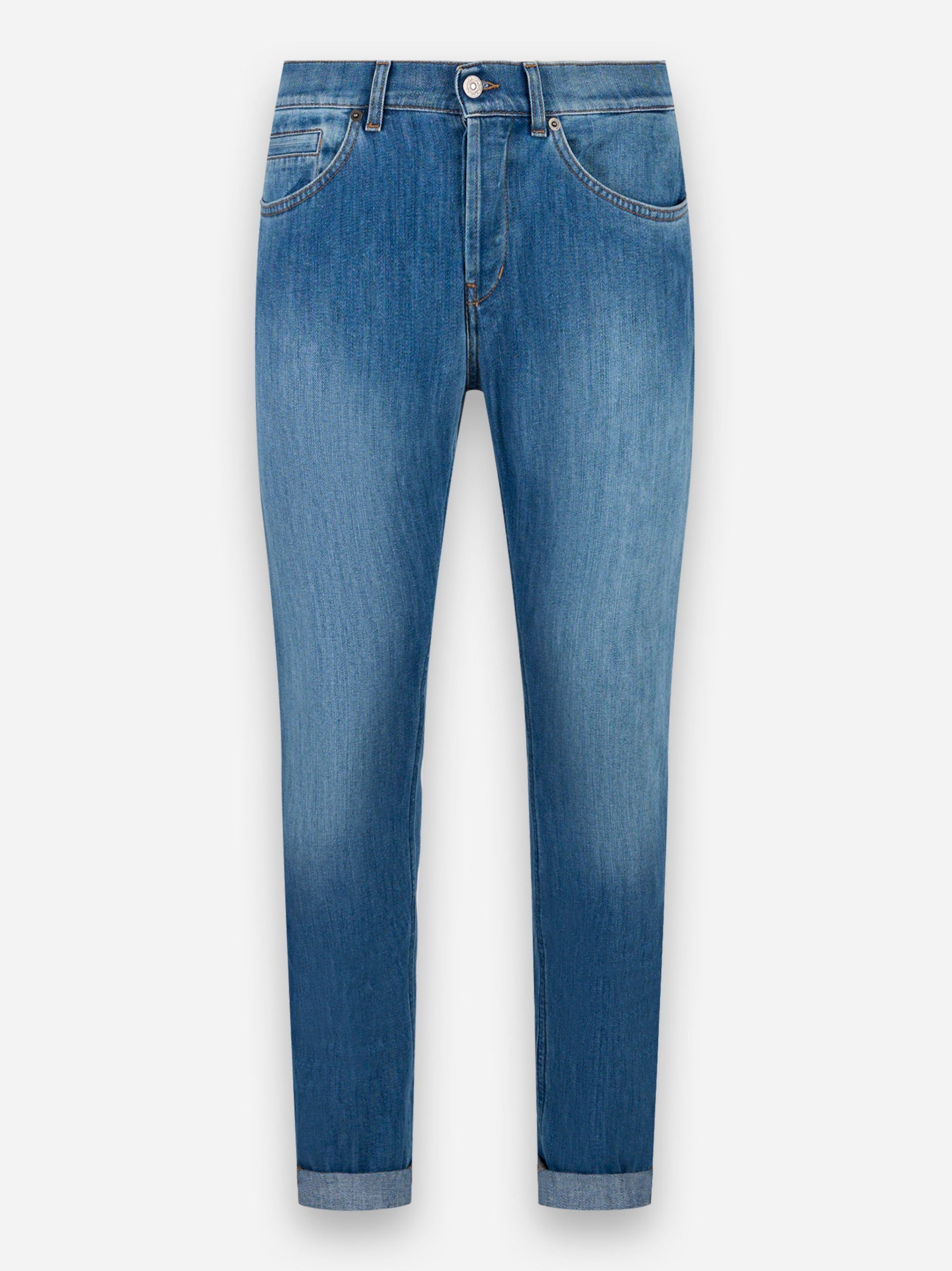 Jeans slim fit George Blu