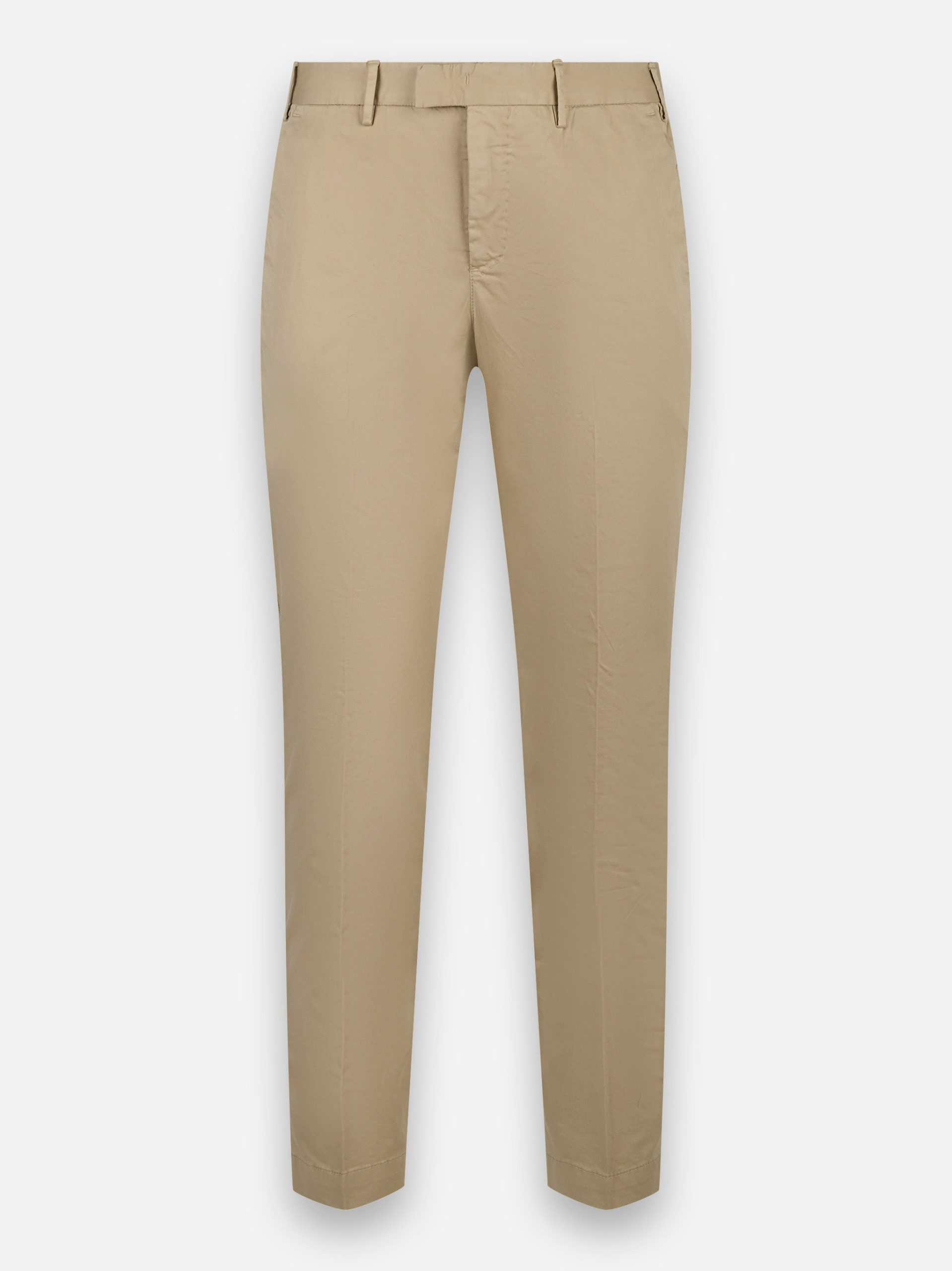 Pantalone slim fit in cotone stretch Master Beige