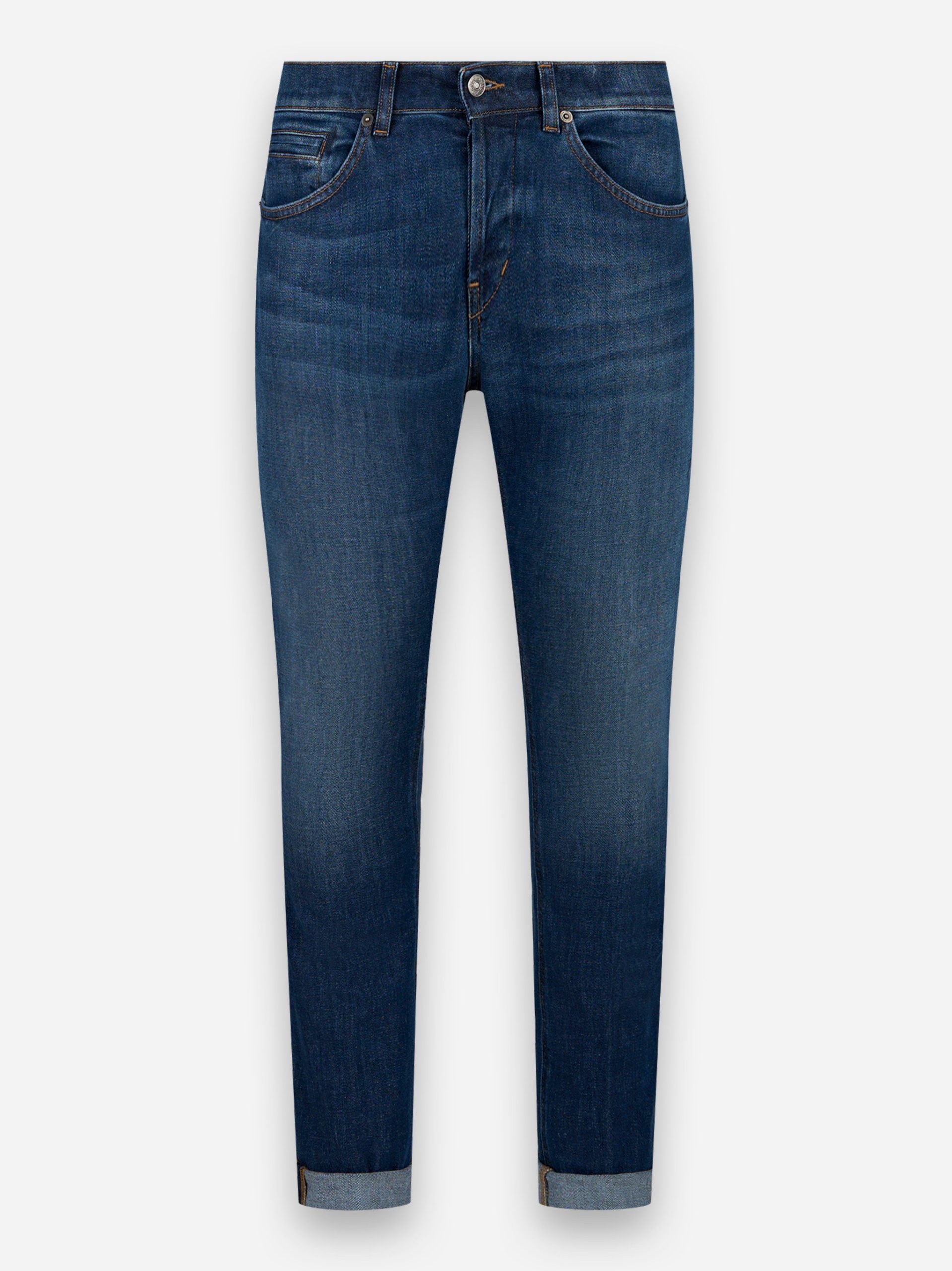 Jeans slim fit George Blu