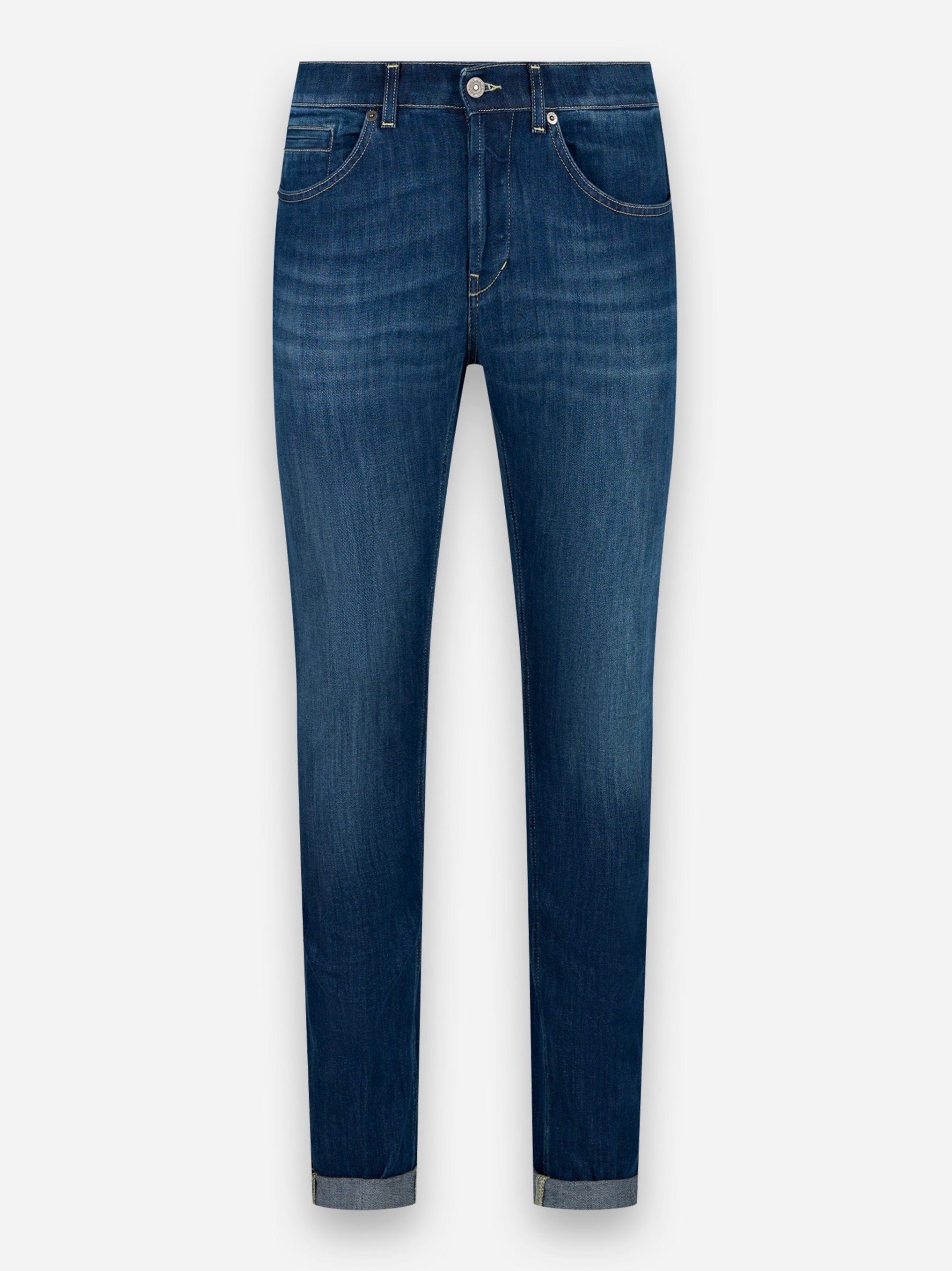 Jeans slim fit George Blu