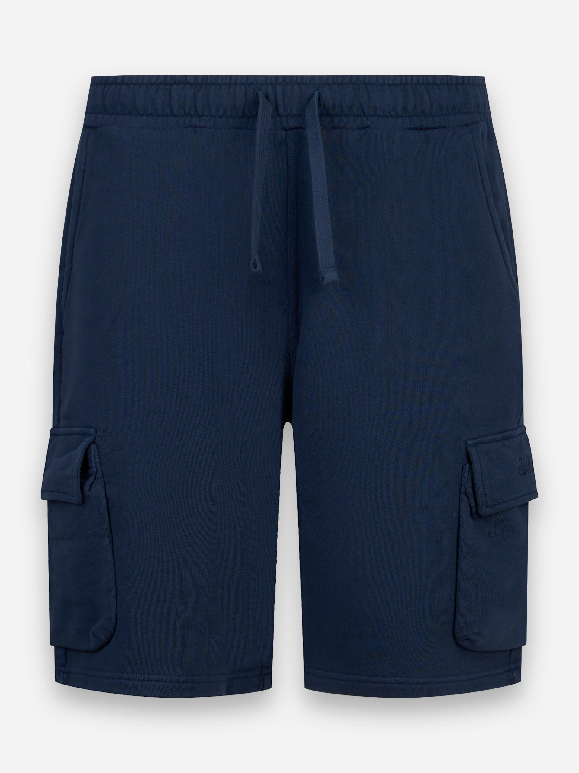 Shorts cargo Cargy in jersey di cotone Blu