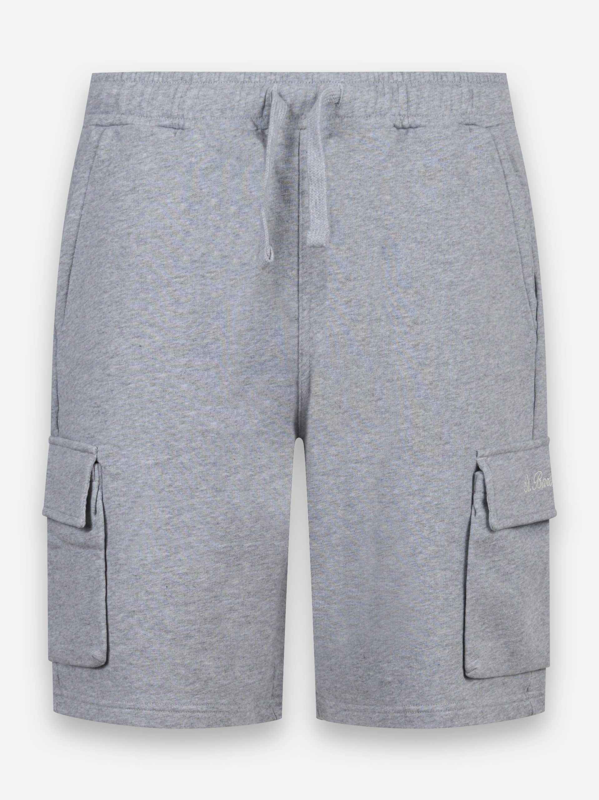 Shorts cargo Cargy in jersey di cotone Grigio