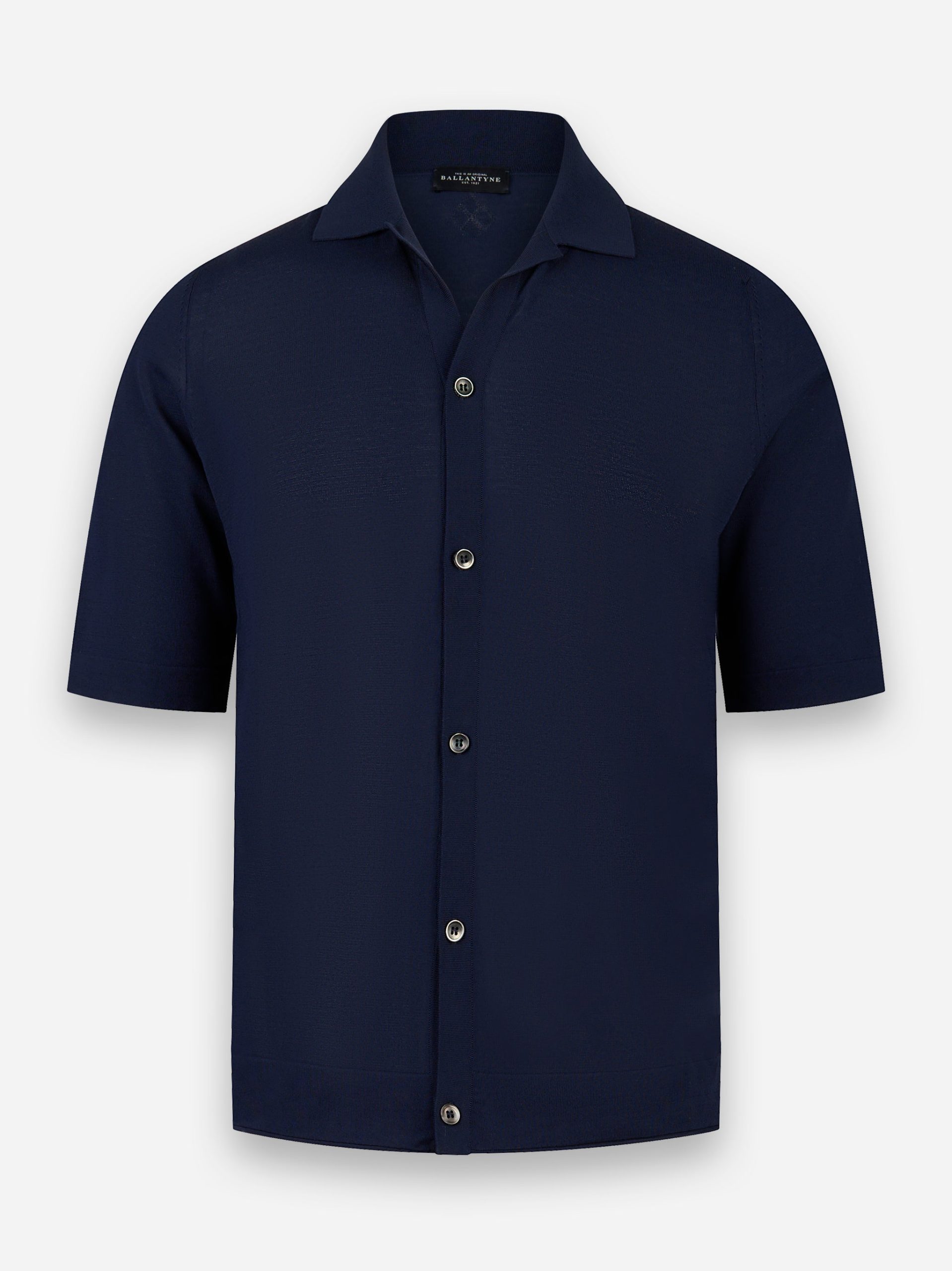 Polo bowling in cotone Blu