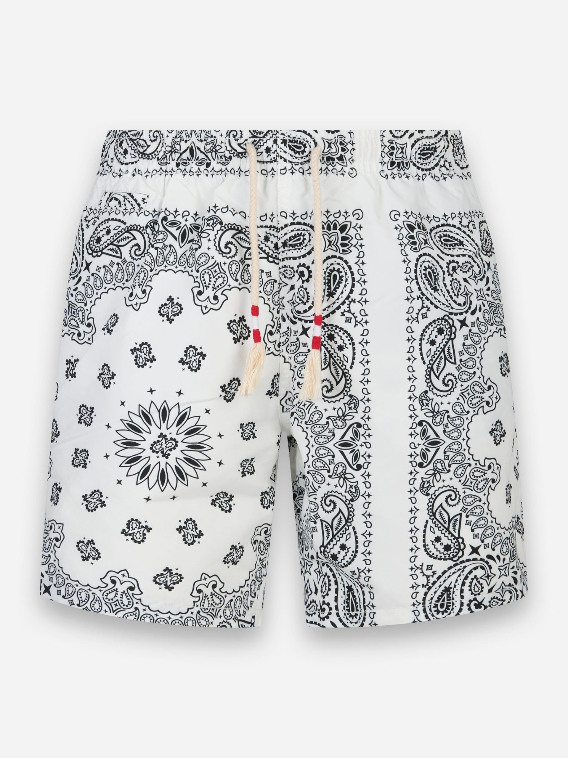 Costume da bagno con stampa bandana Bianco