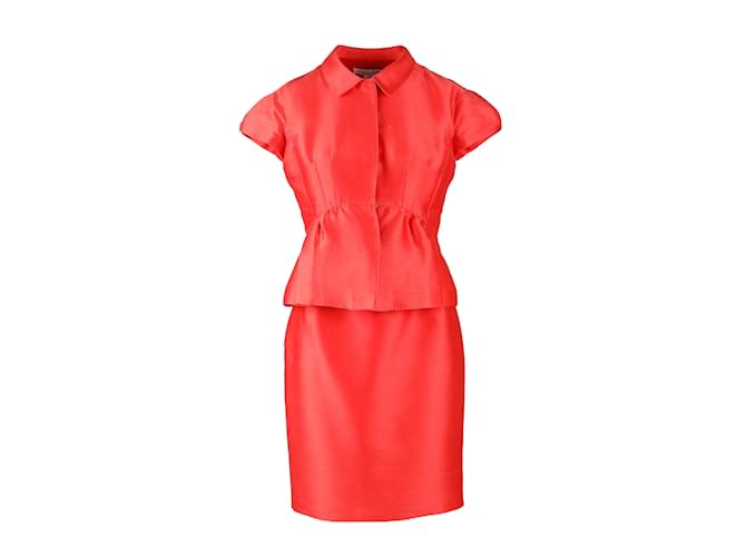 Completo top e gonna Oscar de la Renta Arancione