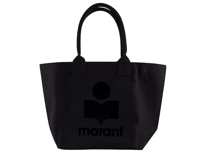 Borsa shopper Yenky piccola - Isabel Marant - Cotone - Nera Nero