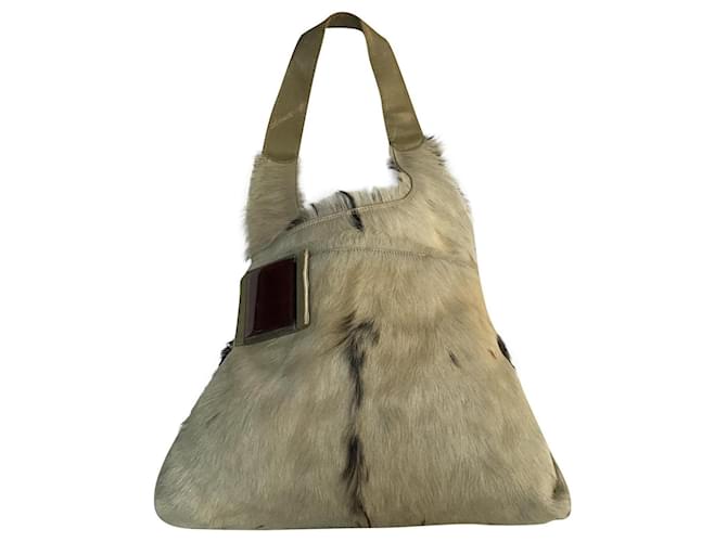 Borsa a mano Marni Beige