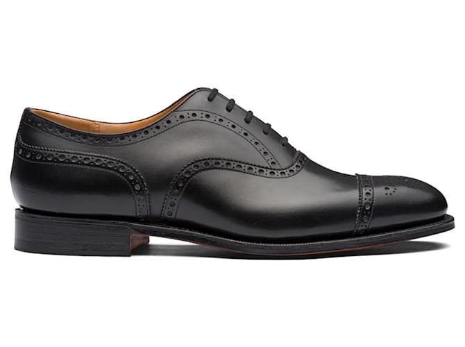Church's Diplomatico della Chiesa 173 Oxford Brogue in pelle di vitello Nero