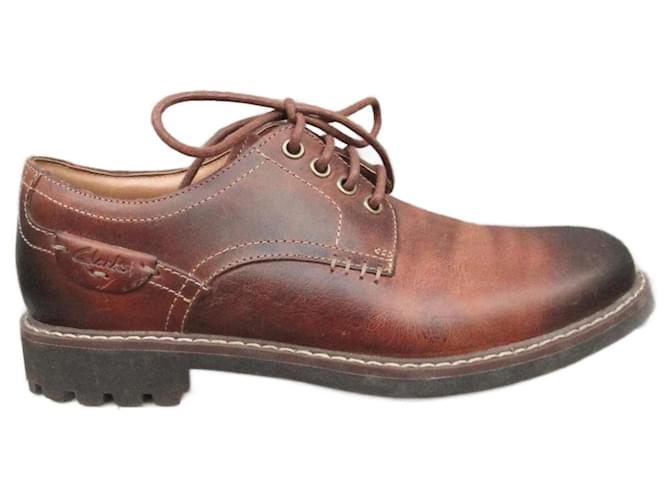 Derby di Clarks 40 Nuova Condizione Marrone