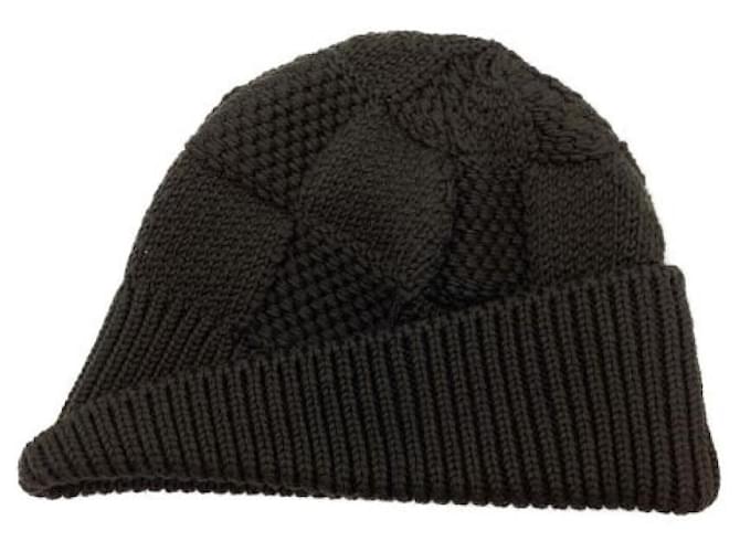 ***LOUIS VUITTON (Louis Vuitton) cappello lavorato a maglia Marrone