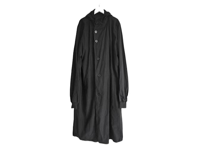 RICK OWENS SS08 Cappotto nero Creatch