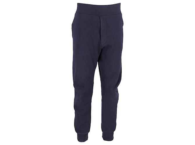 Pantaloni della tuta Acne Studios in cotone blu navy