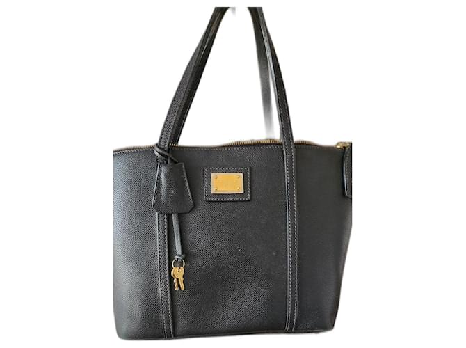 Borsa tote media Miss Escape di Dolce & Gabbana Nero