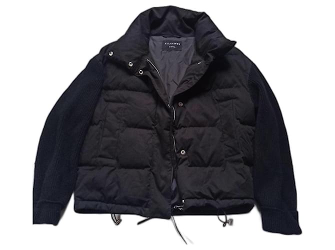 All Saints Piumino Quinn w0146P Nero