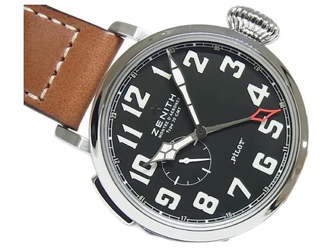 Zénith ZENITH Pilot's Aeronef Type20 GMT 03.2430.693/21.C723 Uomo Argento