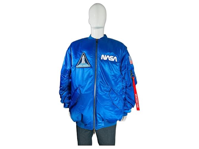 Balenciaga Giacche blazer Blu Multicolore