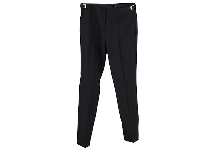 Pantaloni Givenchy in Lana Nera Nero