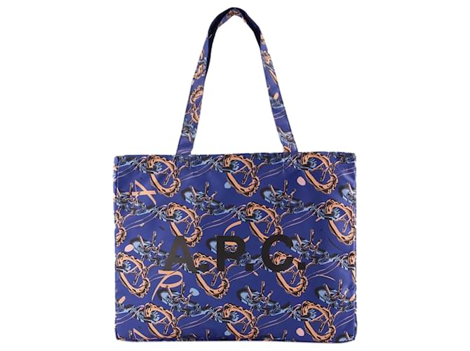 Apc Borsa shopper reversibile Diane - A.P.C. - Sintetico - Blu