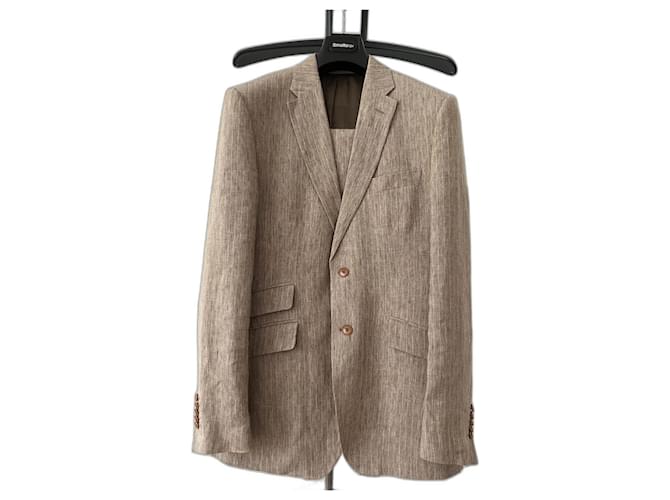 Smalto Suits Beige