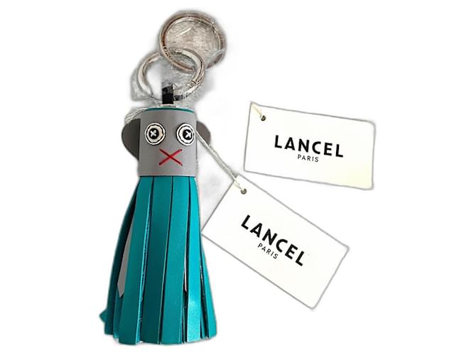 Lancel Charm per Borse Grigio Turchese