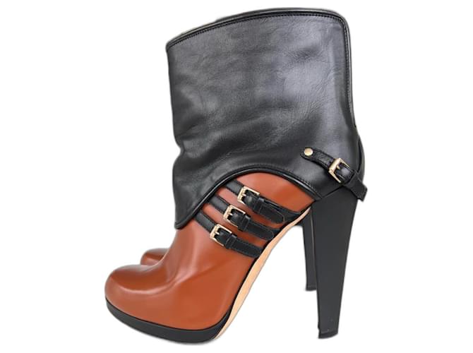 Bally Ankle Boots Marrone Nero