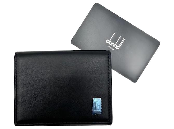 Alfred Dunhill Portamonete Dunhill pelle nera Nero