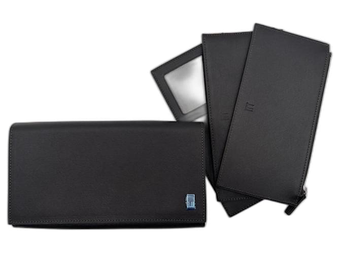 Alfred Dunhill Dunhill pochette organizer viaggio pelle marrone Marrone scuro