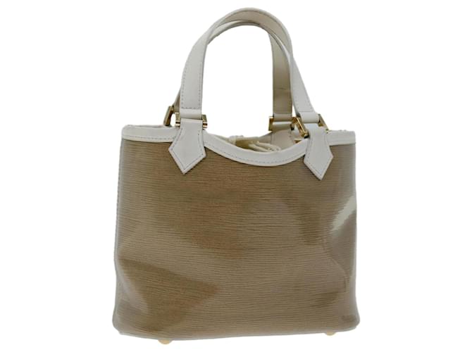 Borsa a mano LOUIS VUITTON Epi Plage Mini Lagoon Bay Beige Sabre M92473 auth 69019