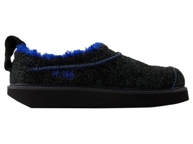Autre Marque Ciabatte Slip On - Ader Error - Pelle - Nero