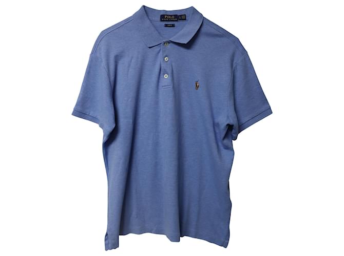 Polo Ralph Lauren slim fit in cotone blu