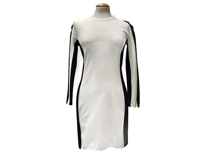3.1 Phillip Lim Vestido bianco e nero