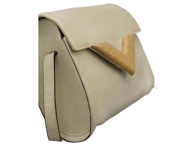 Walter Steiger Bolso Beige Mediano de Cuero