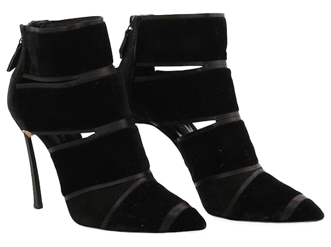 CASADEI Tacchi EU 37.5 scamosciato Nero