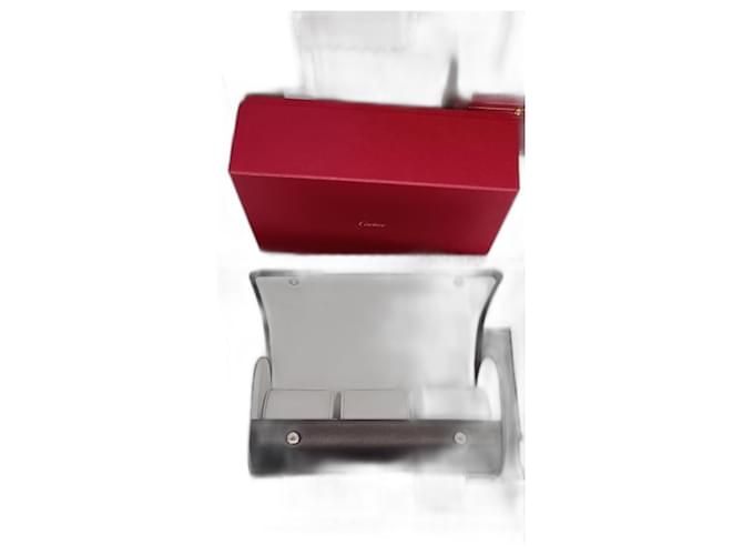 Astuccio Cartier per 3 orologi Nero