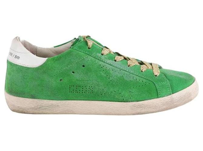 Golden Goose Sneakers Superstar in camoscio Bianco
