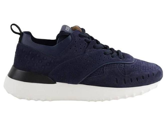 Tod's sneaker in pelle scamosciata Blu
