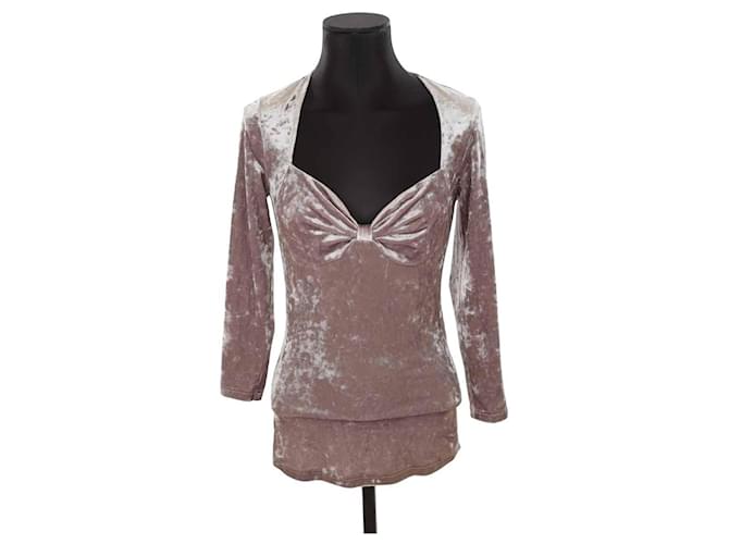 Isabel Marant Top in velluto Grigio