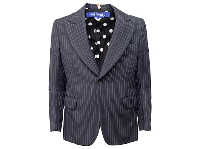 Comme Des Garcons Giacca gessata Comme des Garçons X Junya Watanabe Multicolore