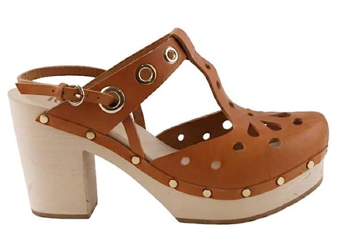 Red Valentino Tacchi in pelle Marrone