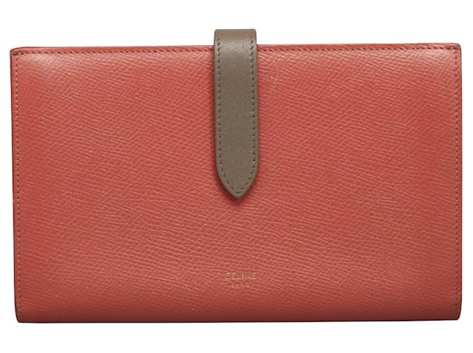 Portafoglio con tracolla grande Céline Rosa