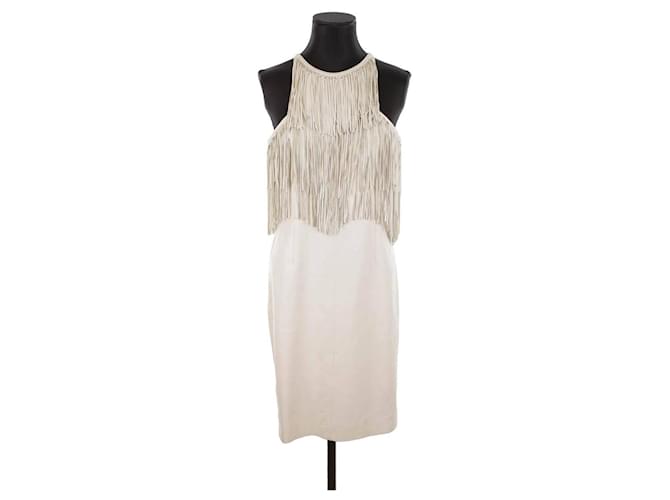 Versace Abito in pelle Bianco