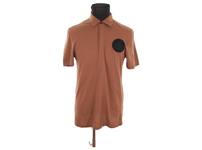 Versace Polo in cotone Marrone