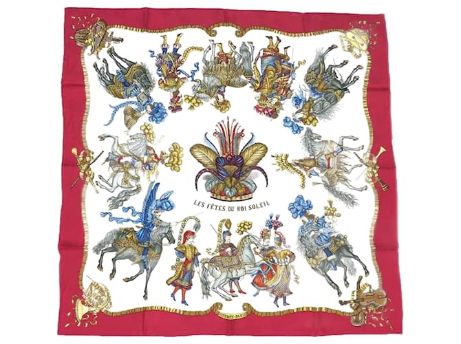 Silk In Carré 90 Hermès Rosso