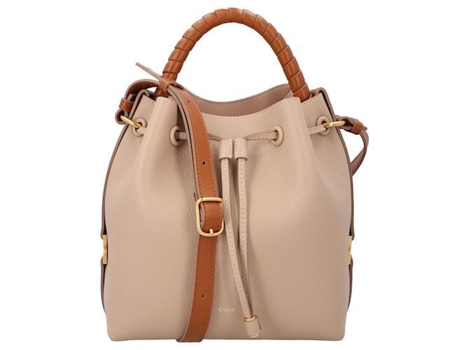 Borsa a secchiello Marcie Beige di Chloé Marrone