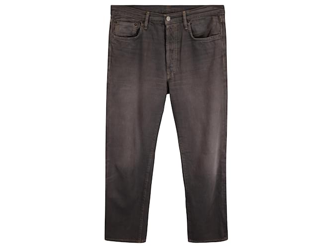 Jeans Relaxed Fit Acne Studios in cotone grigio
