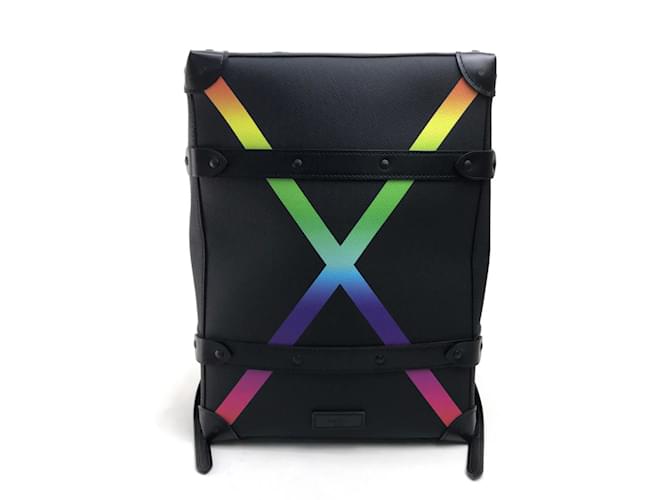Zaino Louis Vuitton Taiga Rainbow Nero
