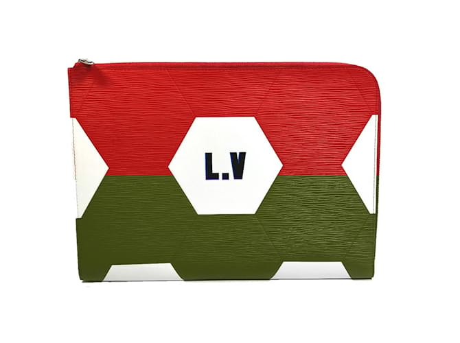 Borsa a mano Louis Vuitton Coppa del Mondo FIFA 2018 Rosso