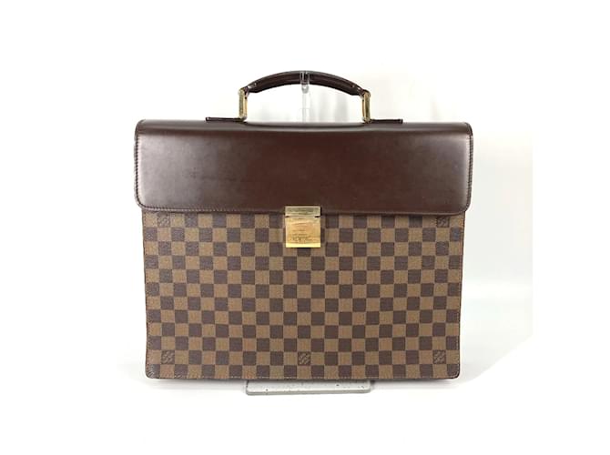Borsa a mano Damier N53315 di Louis Vuitton Marrone